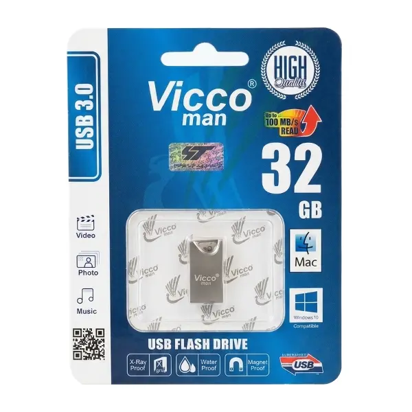 فلش مموری 32 گیگابایت برند Vicco man