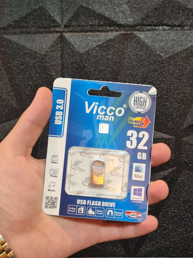 فلش مموری 32 گیگابایت برند Vicco man