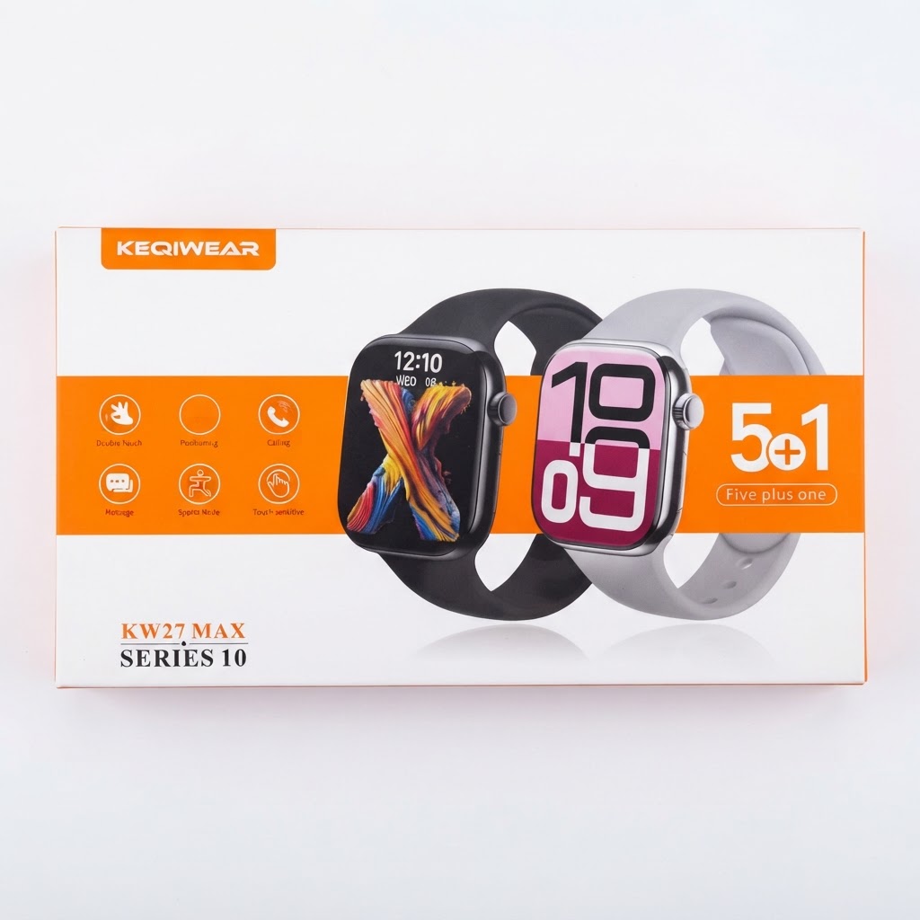 ساعت هوشمند برند KEQIWEAR مدلKW27 MAX سری 10
