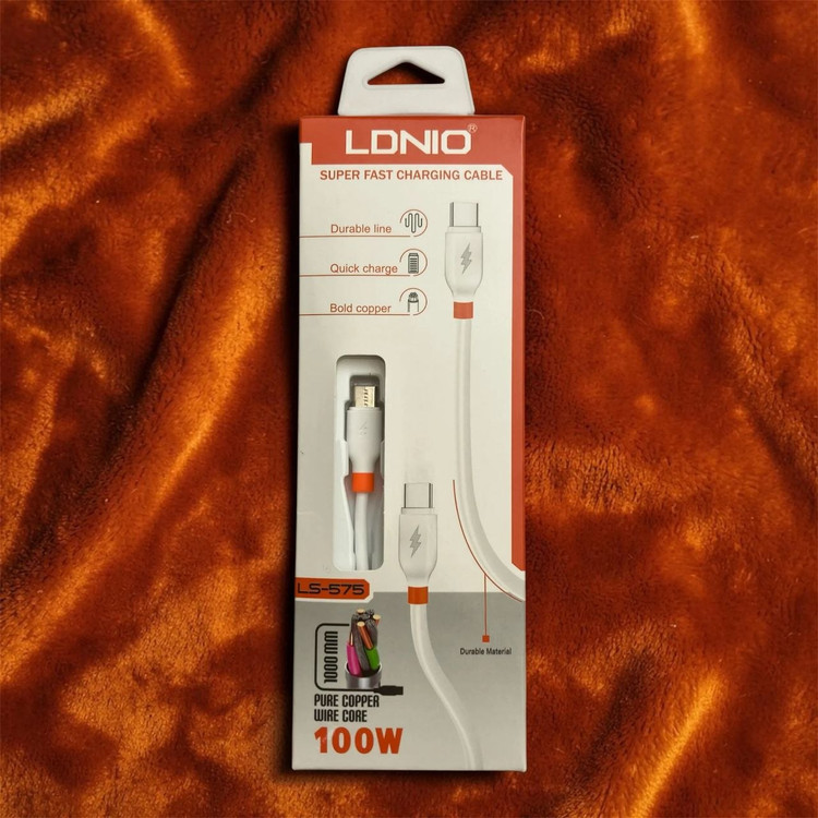 کابل دو سر تایپ سی برند LDNIO مدل LS-575